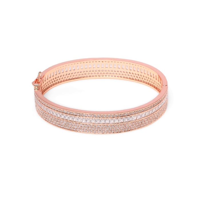 Daisy Rose Gold Diamond Bracelet