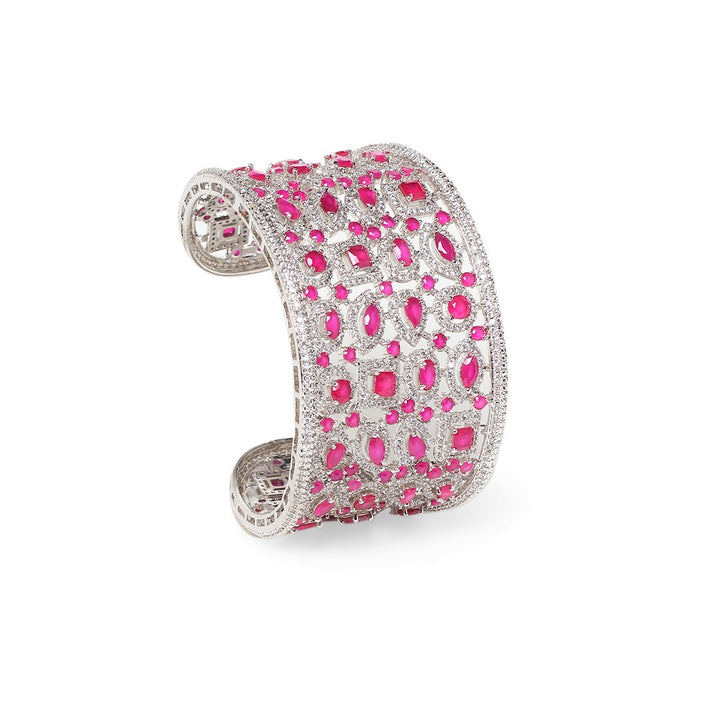 Hanna Ruby Diamond Cuff