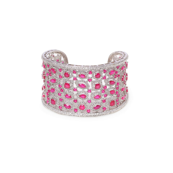 Hanna Ruby Diamond Cuff