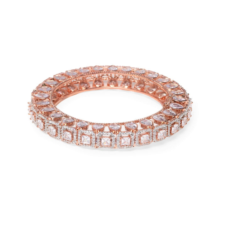 Imani Rose Gold Diamond Bangle