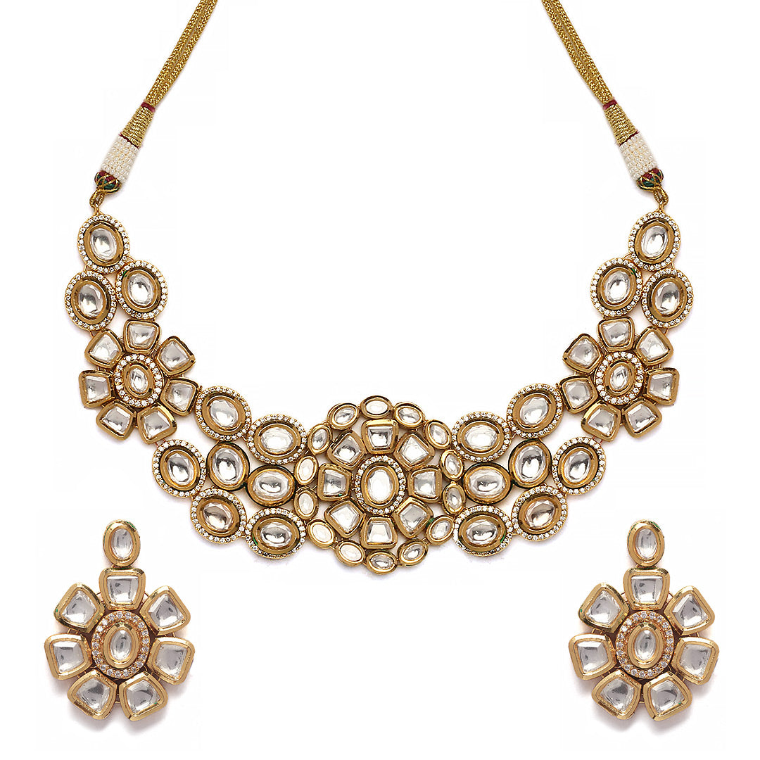 Toral Polki Necklace Set