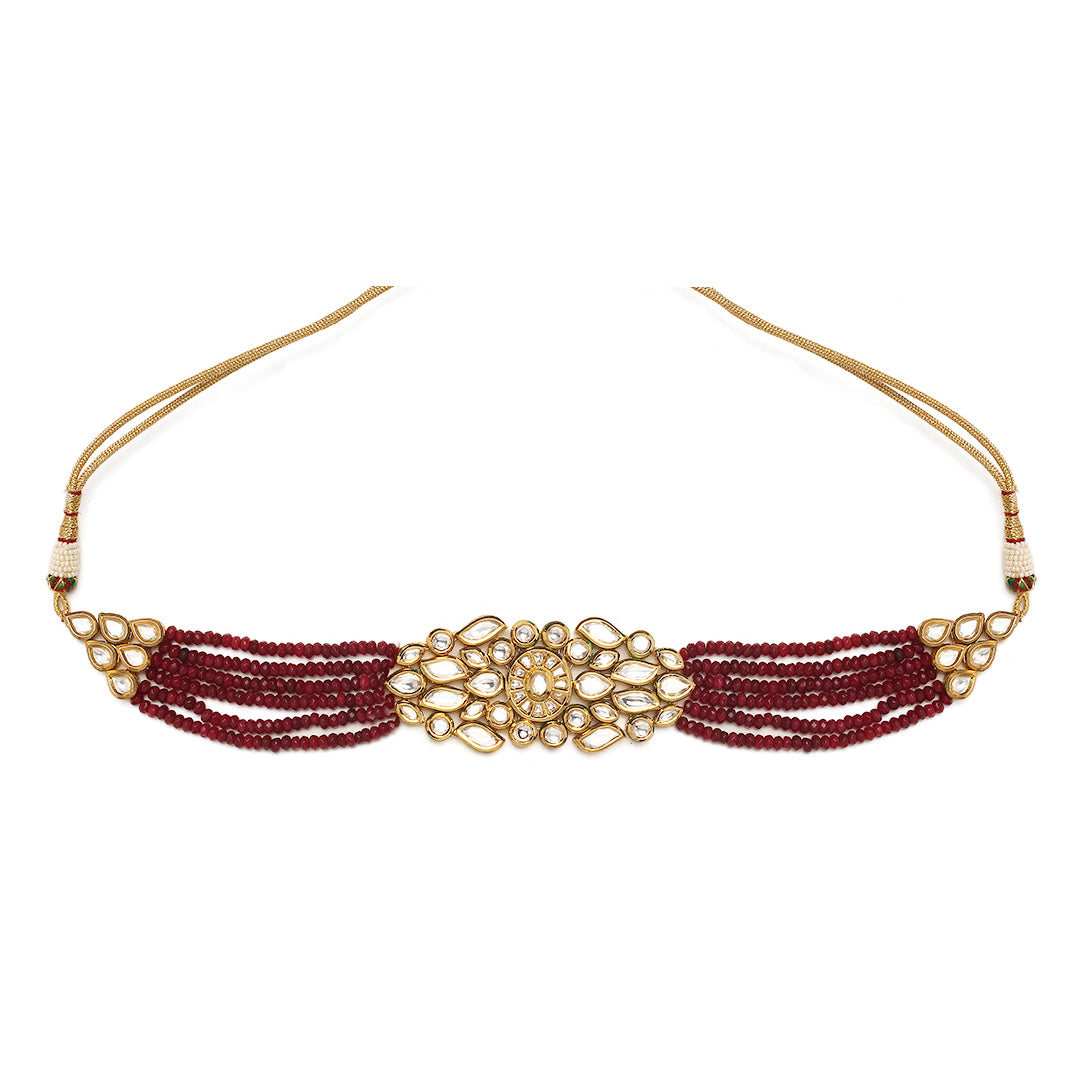 Saachi Ruby Polki Choker Set