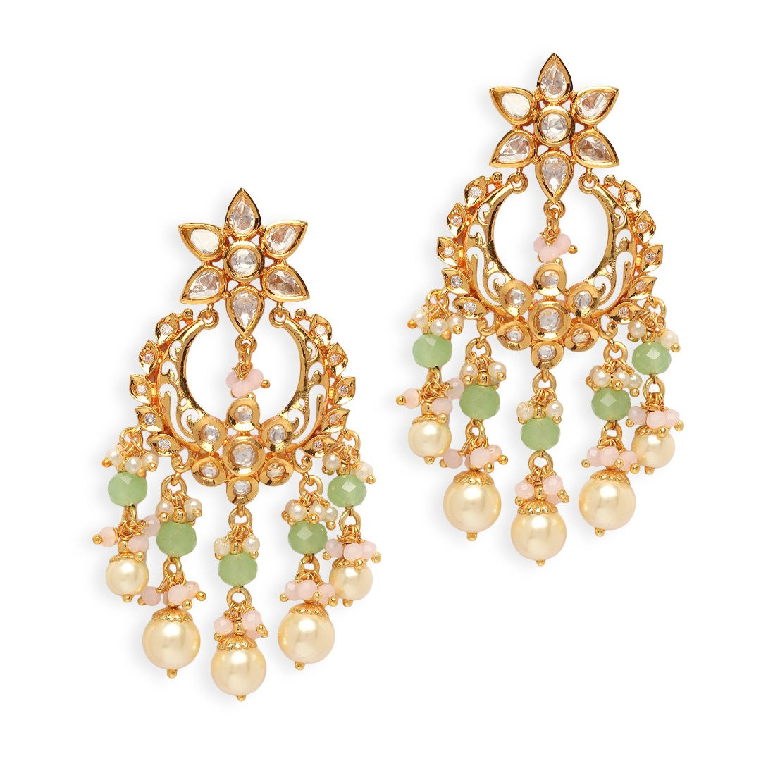 Fauzia Polki Earrings