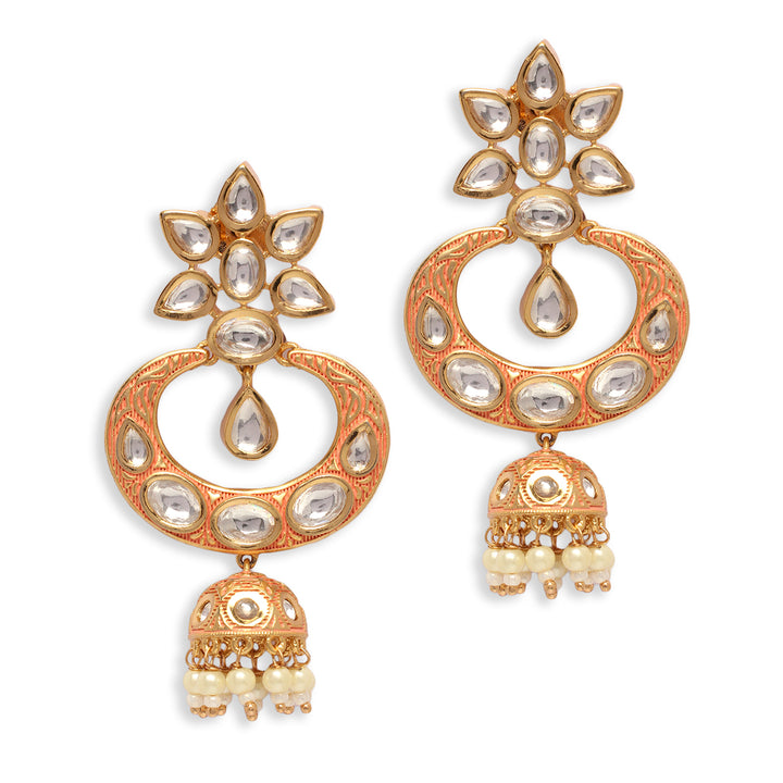 Avni Rust Enamel Earrings