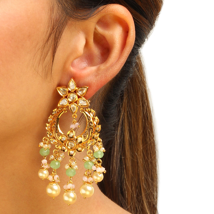 Fauzia Polki Earrings