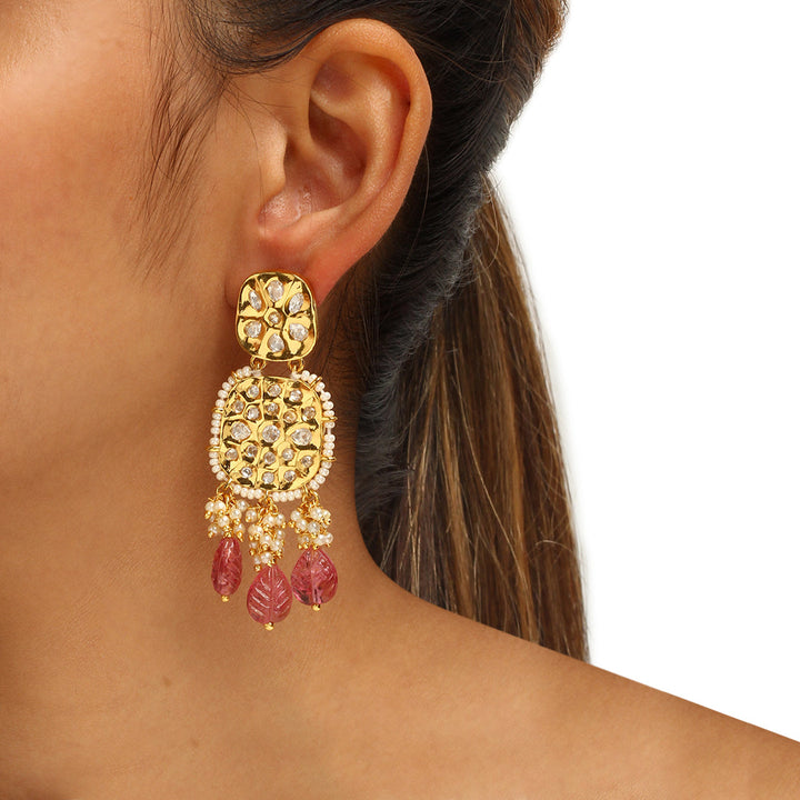 Zabya Polki Earrings