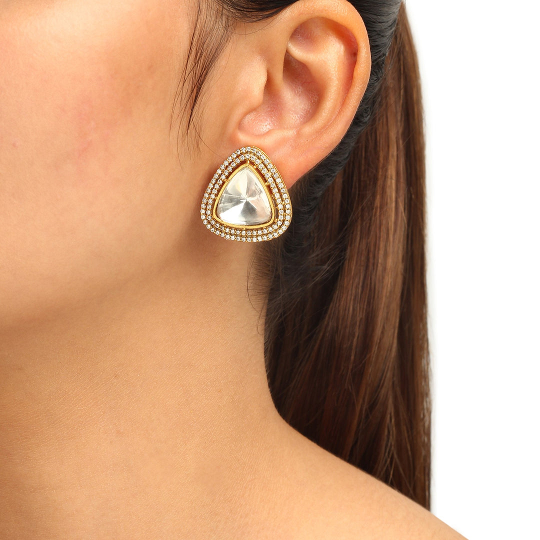 Sufia Polki Studs