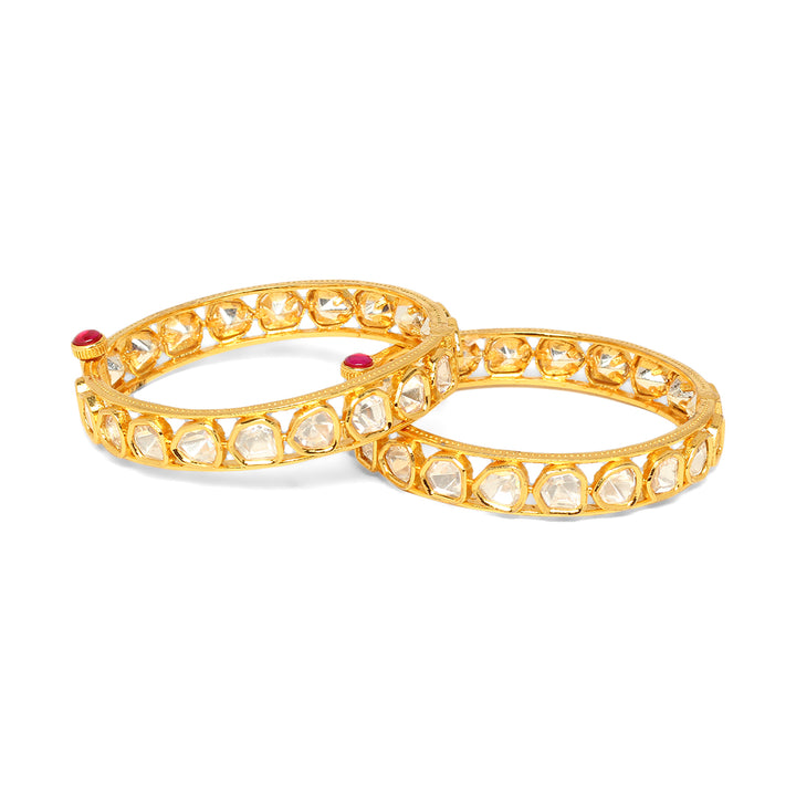 Vihana Polki Bangle Pair