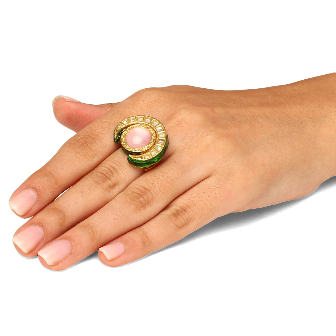 Aaeza Polki Ring